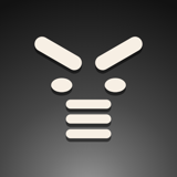 Mono icon, grey